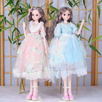 High-end creative 60cm clothes can be put on and taken off music singing Yade Barbie doll small gift for girls 