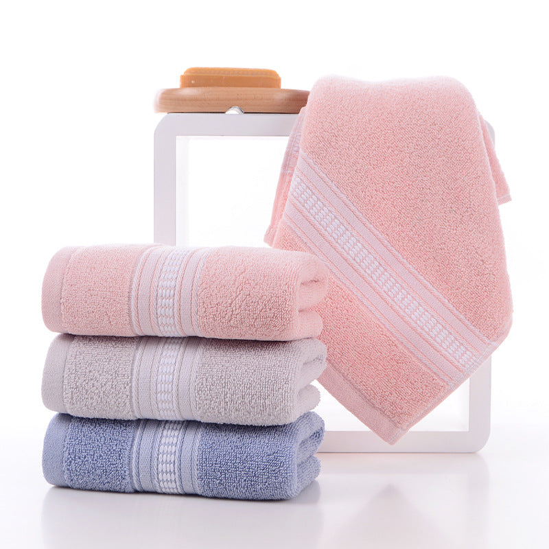 Gaoyang pure cotton towel cotton household face wash absorbent towel wholesale floor stall polyester cotton gift towel custom embroidery 