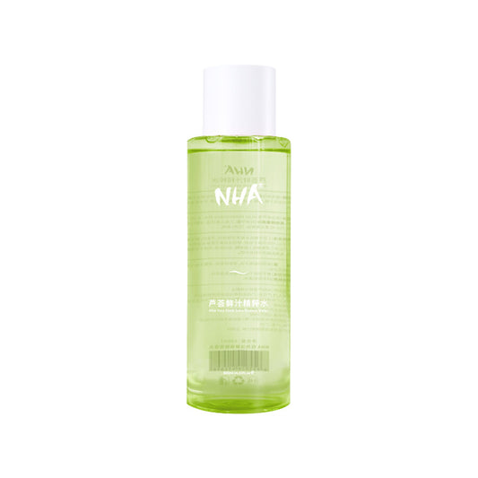 NHA Aloe Vera Fresh Juice Essence Water Moisturizing Toner သည် အသားအရည်ကို အစိုဓာတ်ဖြည့်ပေးပြီး တောက်ပစေသော အရောင်အသွေး Essence Fresh Juice Original Liquid 