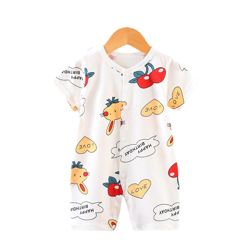 2023 New Baby Onesies မွေးကင်းစ Rompers အင်္ကျီပါးလွှာသောကြိုး နို့စို့ကလေးအဝတ်အစား ကလေးအဝတ်အစားများ 