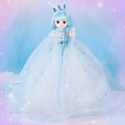 New arrival cute gauze skirt princess 32cm large size girls Yade Barbie doll wholesale girls gift toys 