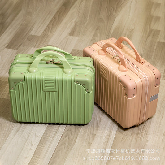 Cosmetic bag storage box suitcase အားလပ်ရက် လက်ဆောင်ဘောက် cosmetic box လက်ဆောင်ပစ္စည်းသေတ္တာအသေးစား လက်ကား 