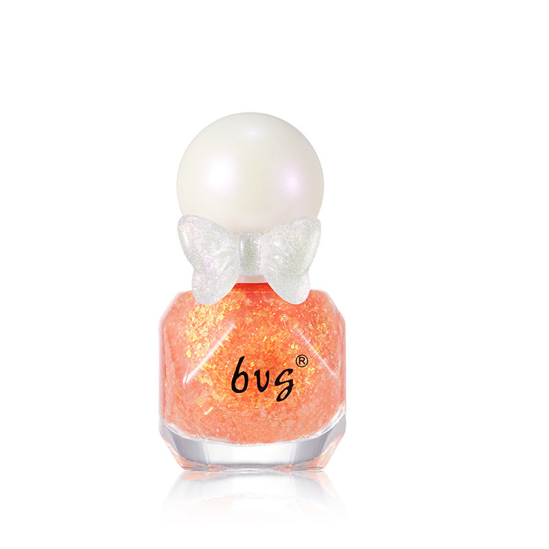 BVG small diamond nail polish no baking quick drying water-based tearable multi-color whitening nail polish spot one piece delivery 