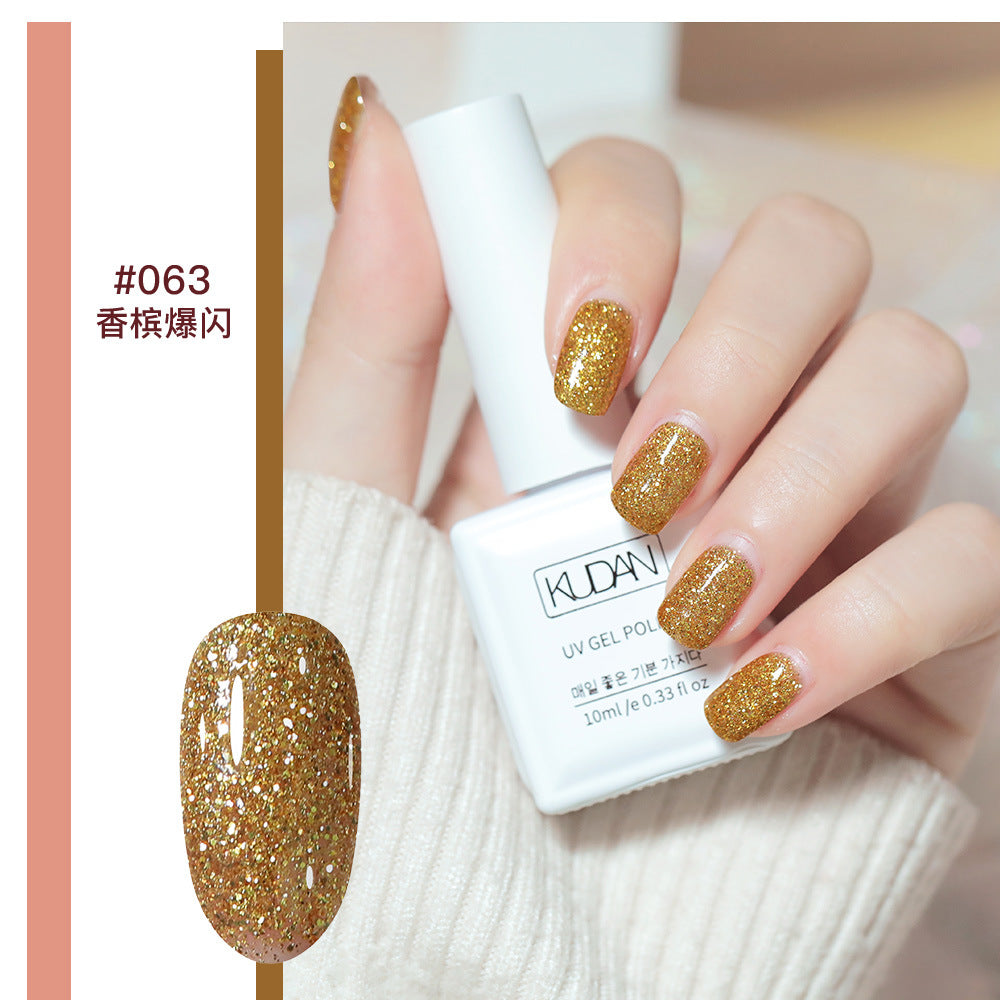 2023 New Style Nail Polish Gel No Odor Ice Transparent Nude Color Transparent Long-lasting Quick-Drying Nail Polish Manicure Nail Polish Gel Wholesale 