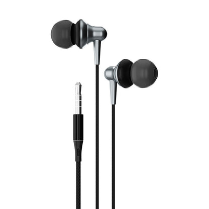 Maimi H35 in-ear 3.5mm high-definition sound quality with microphone wire control stereo subwoofer noise reduction Dolby earphones