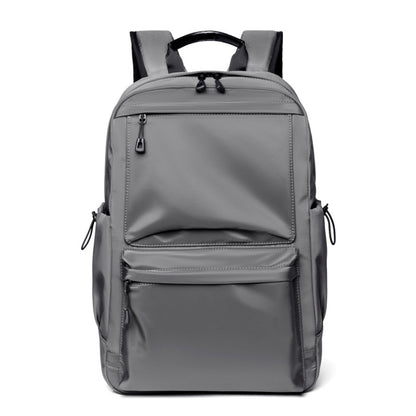 Kabinu Casual Backpack 2021 New Solid Color Washed Business Commuting Travel Computer Bag Student School Bag 