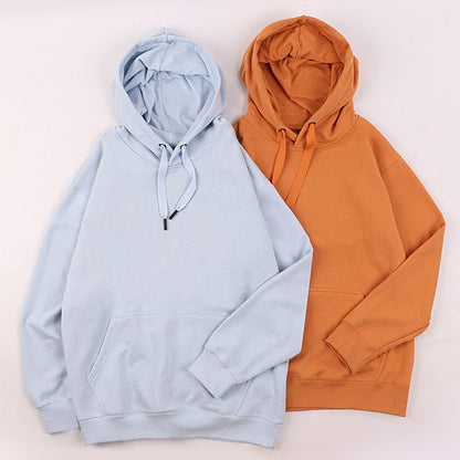 2022 new sweater spring and autumn men's and women's loose long-sleeved trendy hooded clothes bottoming shirt autumn tops 