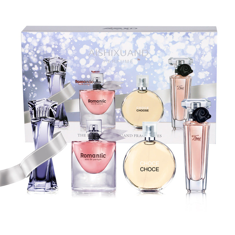 Perfume Women's Gift Box Set Long-lasting Fresh Floral and Fruity Fragrance Douyin Popular Cross-Border Wholesale Vietnamese Perfume for Women 