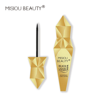 MISIOU BEAUTY နယ်စပ်ဖြတ်ကျော် e-commerce ကြာရှည်ခံသော ရေစိုခံ eyeliner အေးမြသော အနက်ရောင် အရည် eyeliner အမြန်ခြောက်သွေ့ပြီး ချွေးထွက်ခြင်း 