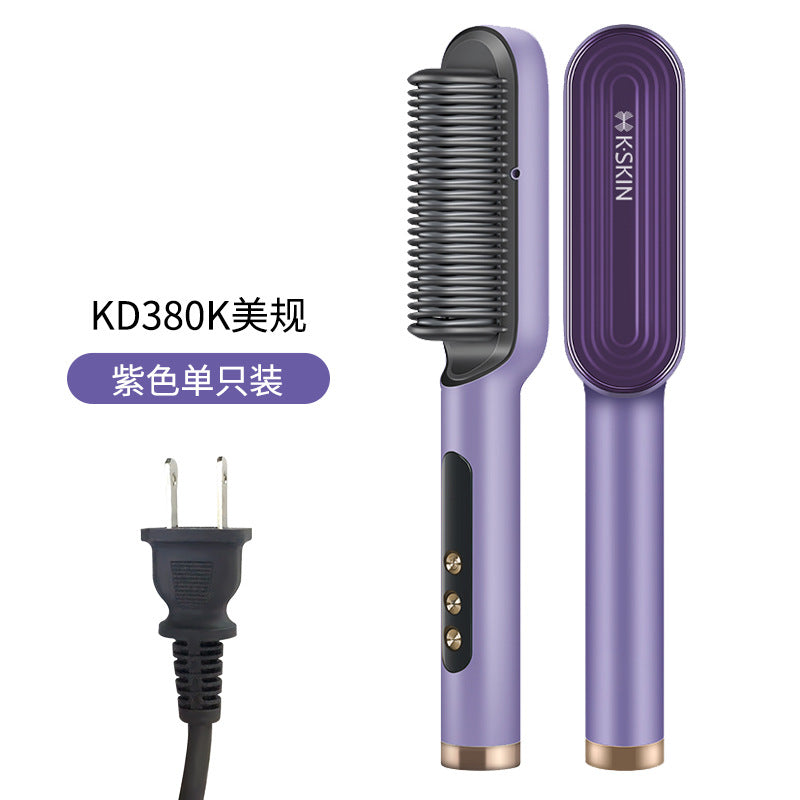 Jindao negative ion hair straightening comb, foreign trade curling plate, hair straightener, dual-purpose, non-damaging, hair straightening, cross-border exclusive supply 