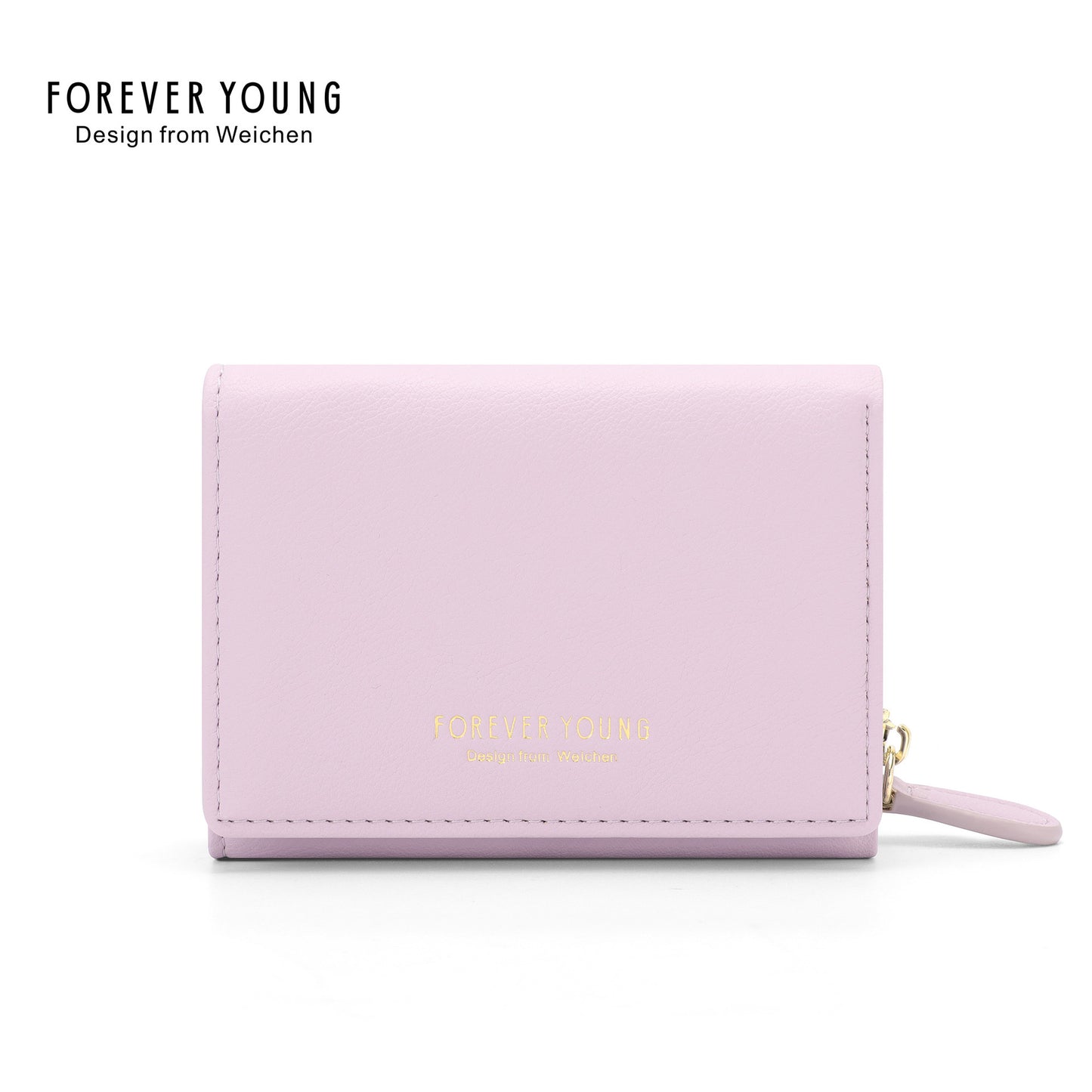 Forever Young Women's Short Wallet Ticket Holder 30% Off ပေါ့ပါးသော ဘက်စုံသုံး နှစ်မျိုးသုံး ကတ်ကိုင်ဆောင်သူ အမျိုးသမီးများ အကြွေစေ့အိတ် 