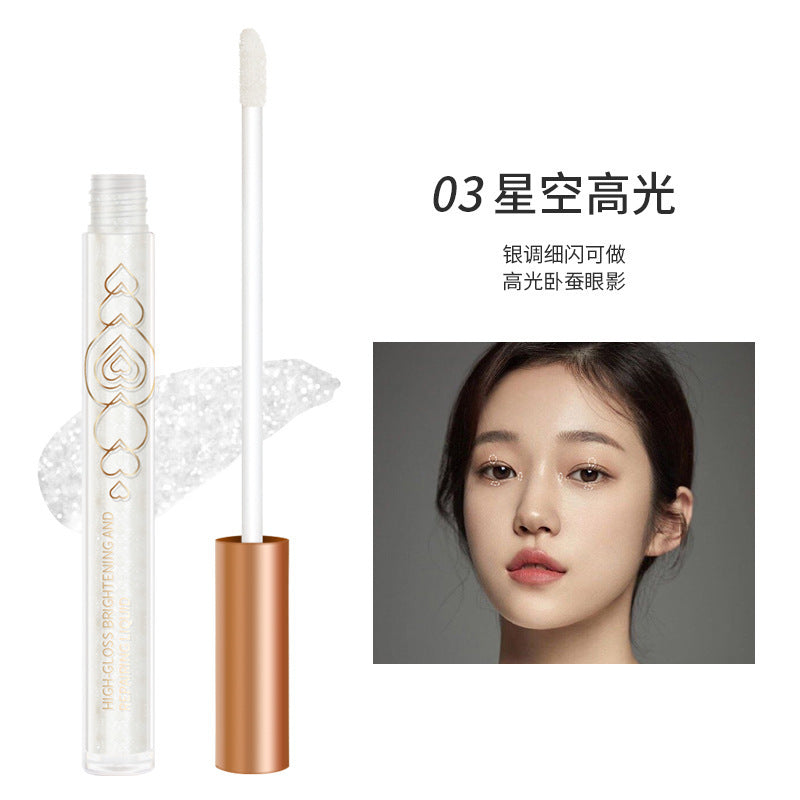 Bobani Light and Shadow Concealer Highlight Shadow Brightening Liquid Micro-Shimmer Matte Concealer Base Color Highlight Eyeshadow 