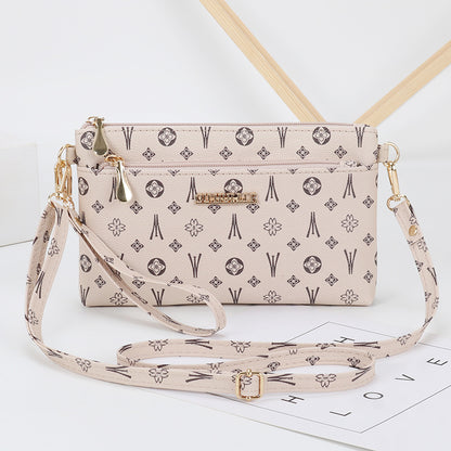 2023 New Mom Women's Bag Shoulder Bag Fashion Crossbody Bag Women's Simple Clutch Bag Korean Style Women's Small Square Bag 