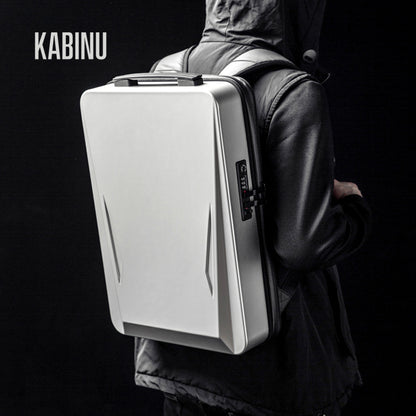 Kabinu backpack men's trendy PC hard shell business anti-theft computer bag stereotyped e-sports game backpack 17.3 inches 