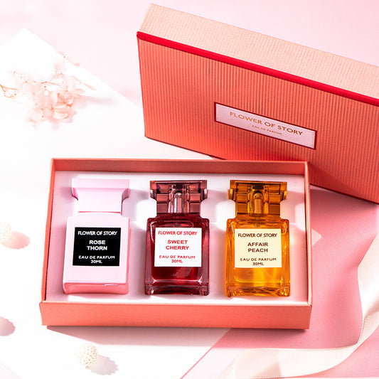 Perfume Women's Gift Box Set Douyin Live Hot-Selling Women's Floral and Fruity Genuine Perfume Spot Wholesale 