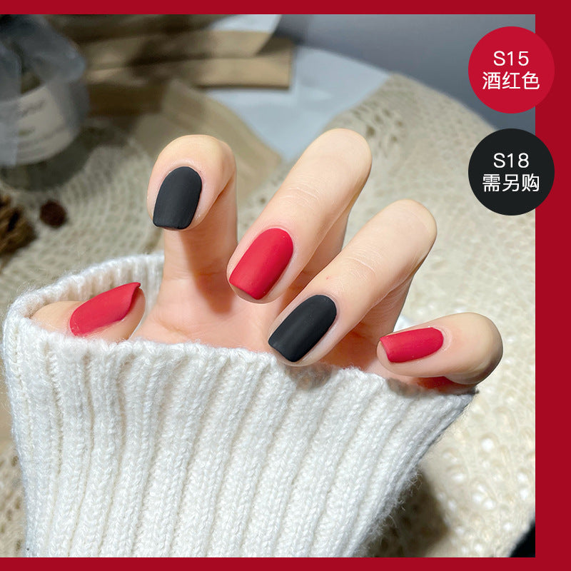 2023 new nail polish spring and summer color water-based frosted nail polish, non-peelable, baked and naturally dried, available for pregnant women 