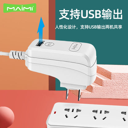 Maimi T27 Smart 3.5A အမြန်အားသွင်းသည့် Android ဖုန်းအားသွင်းကိရိယာ Micro USB အားသွင်းကြိုးဖြင့် အားသွင်းခေါင်း