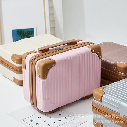 14-inch suitcase Korean style mini suitcase women's small lightweight fresh student suitcase sturdy wholesale 