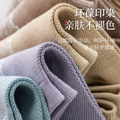 Socks women's summer thin boat socks pure color mesh combed cotton classic all-match anti-off breathable sweat-absorbing socks wholesale 