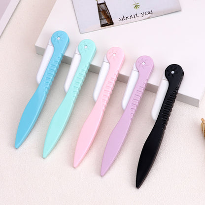 Eyebrow Trimmer 3 Beauty Tools Foldable Eyebrow Shaper for Women Anti-Scratch Beginner Safety Set Source Manufacturer