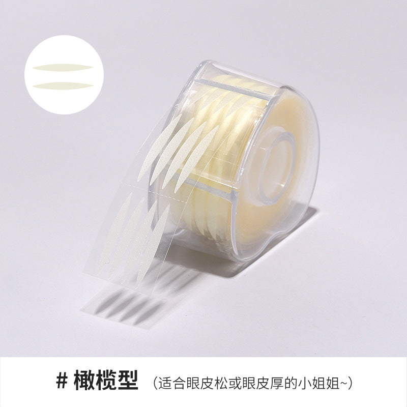 Wholesale flesh-colored double eyelid tape roll, traceless, natural, transparent, invisible, strong adhesive and long-lasting, for women and men who are makeup artists