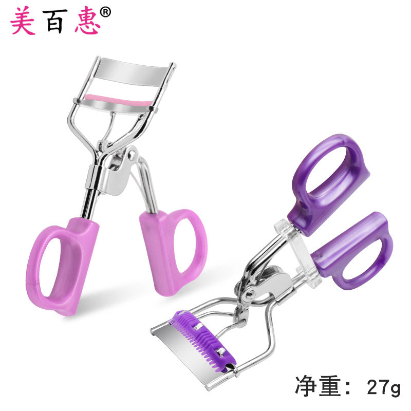 Soaring Sunflower Curling Eyelash Curler Wide Angle D Handle Fixer Eyelash Tweezers Beauty Tools 