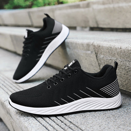 Shoes men's 2023 new foreign trade men's shoes cross-border large size Korean version trend soft bottom casual shoes breathable sports shoes men 