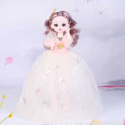 Creative new style tulle skirt princess doll toy girl Barbie doll birthday gift girl Mingrun Barbie 