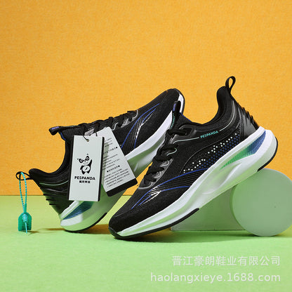 Sports shoes 2023 new cushioning rebound lightweight running shoes spring and summer mesh breathable couple shoes fashion gradient trendy shoes 