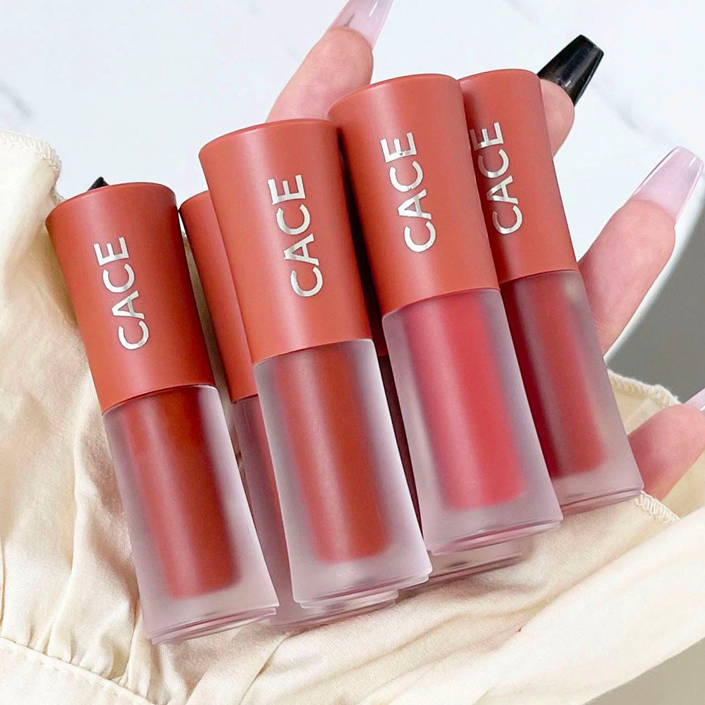 CACE pure matte lip mud velvet color whitening lip glaze light and versatile makeup wholesale internet celebrity live broadcast 