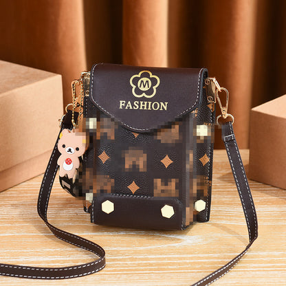 2022 new niche design mobile phone bag crossbody bag street stall ladies bag wholesale small square bag mini mobile phone bag 