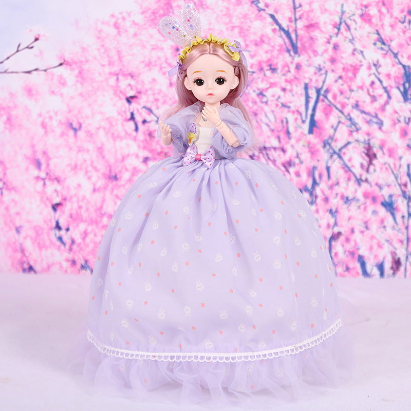 Creative new style tulle skirt princess doll toy girl Barbie doll birthday gift girl Mingrun Barbie 