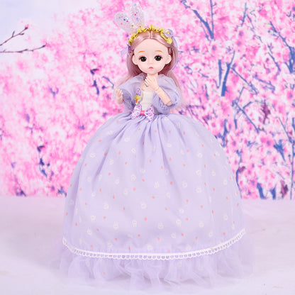 Creative new style tulle skirt princess doll toy girl Barbie doll birthday gift girl Mingrun Barbie 