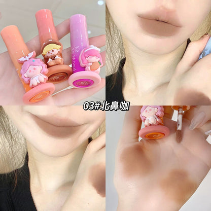 Kekemood Bubble Angel series lip glaze matte matte whitening non-stick cup female student party affordable lipstick 