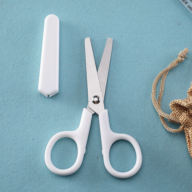 Household small scissors small scissors for children and students scissors stainless steel stationery scissors art scissors office student scissors 