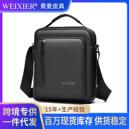 Men's Simple Casual Shoulder Messenger Bag Men's Large Capacity Shoulder Bag Handbag Niche Design Men's Bag 