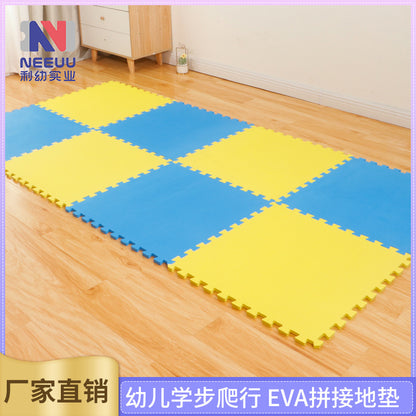 EVA foam thickened floor mat baby toy mat stitching crawling mat skin-friendly game mat European standard baby climbing mat 