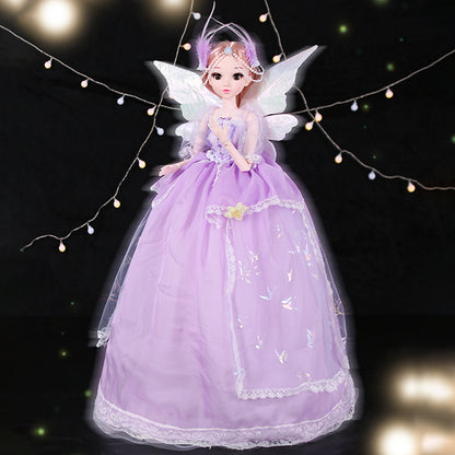 Oversized Tulle Skirt Princess Yade Barbie Doll 60cm Music Girl Gift Children Toys Wholesale 