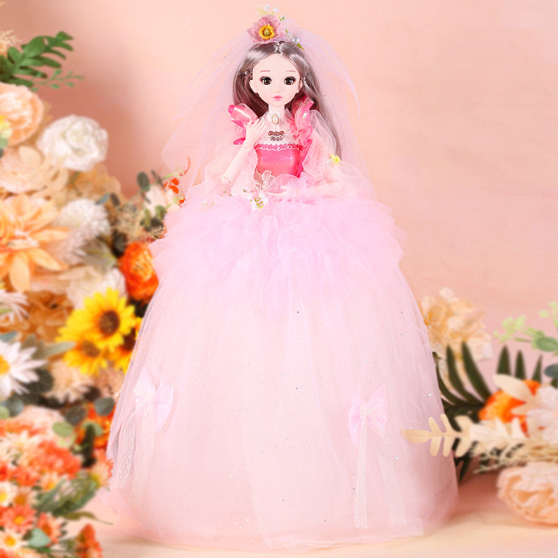 Big skirt 60cm princess smart singing yad barbie doll girl toy doll wholesale yiwu 