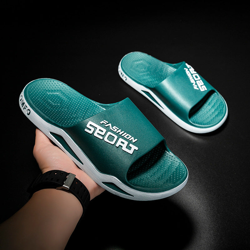 Large size section 4849 new sandals and slippers men's summer soft non-slip home indoor leisure bathroom bath sandals 