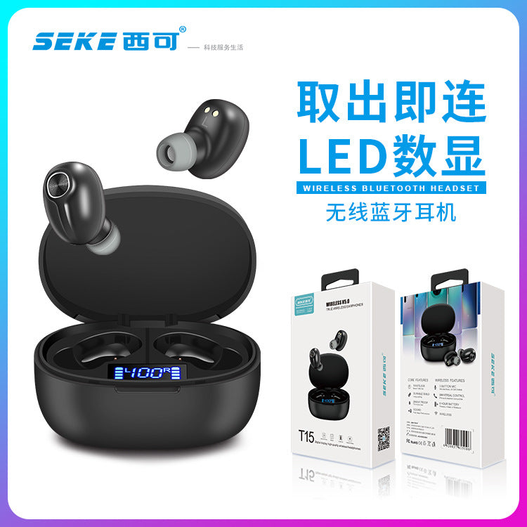 iPhone Android In-Ear Sports Wireless နားကြပ်များအတွက် Letang Bluetooth 5.0 Mini Hidden နားကြပ်များ