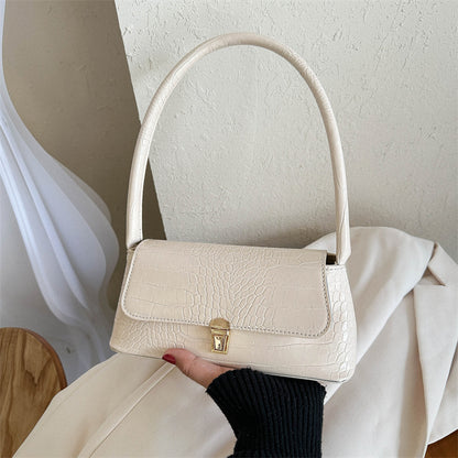 High-quality bags for women 2023 new retro small square bag niche simple armpit bag trendy shoulder crossbody bag 