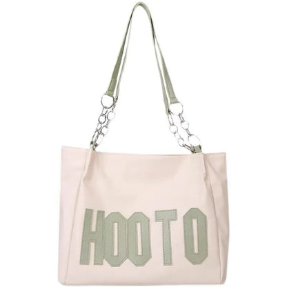 Summer large-capacity fashion texture one-shoulder armpit bag female 2023 new trendy student class commuting tote bag 