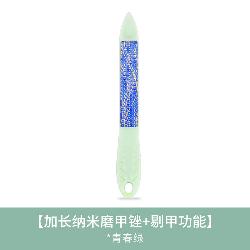 Nail polishing strip, polishing strip, frosted nail file, sponge rubbing strip, nano crystal glass nail file 