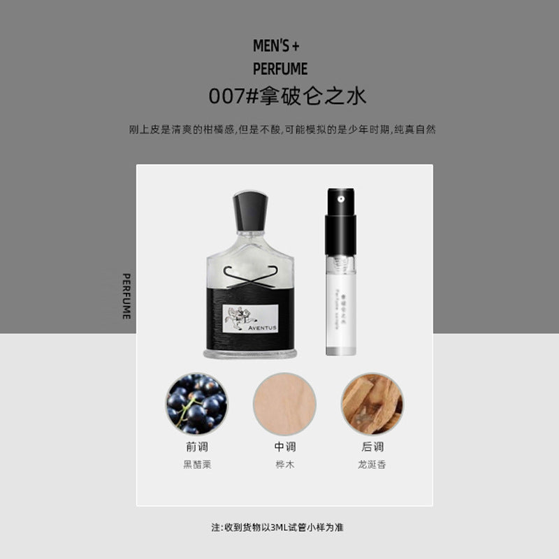 Xiaocheng Yixiang brand Q version perfume sample 3ml trial spray spray for men and women long-lasting eau de toilette cross-border wholesale