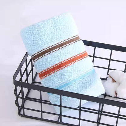 Gaoyang pure cotton towel cotton household face wash absorbent towel wholesale floor stall polyester cotton gift towel custom embroidery 