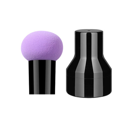 Round head mushroom head powder puff makeup cotton sponge egg air cushion dry and wet dual-use beauty egg delicate non-eating powder tool 