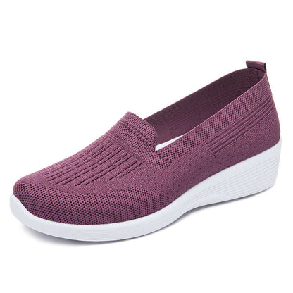 Shoes women's 2023 summer old Beijing cloth shoes foreign trade women's shoes breathable cross-border middle-aged and elderly soft-soled mother shoes 