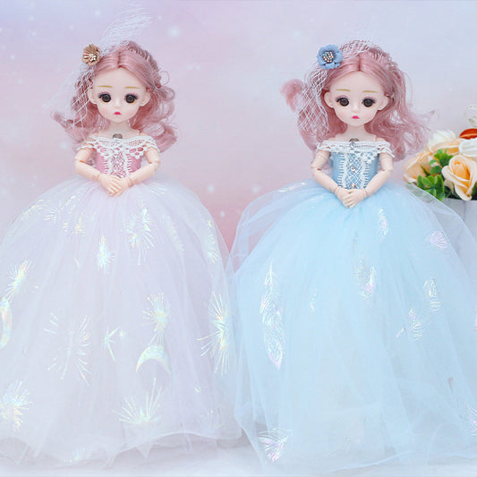 New 32cm gauze skirt doll Yade Barbie music doll girl birthday gift children's toys wholesale 