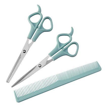 Children's Baby Haircut Scissors Set Bangs Teeth Scissors Flat Scissor Comb Pet Grooming Tools Hairdressing Scissors Set